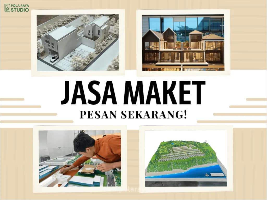 Jasa Maket Foto Kolase Pola raya Studio