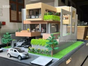 Maket Rumah Vertikal