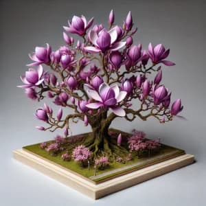 Pohon Maket Magnolia