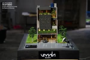 Replika Rumah Pola Raya Studio