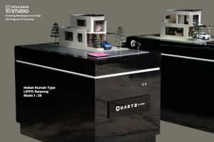 Jasa pembuatan maket rumah tipe